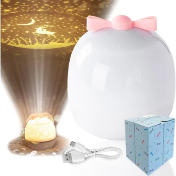 Lampička Projektorová lampička Gockowiak bílá