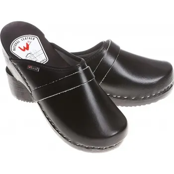 Pánské pantofle Dámské ortopedické dřeváky černé