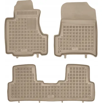 autokoberec Gumové autokoberce béžové Honda CR-V III 2006-2011