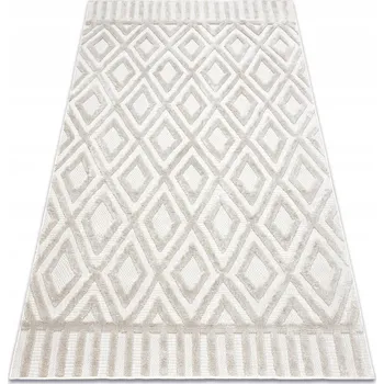 Koberec Koberec PROUŽKOVÝ SISAL boho moderní béžový 120x170