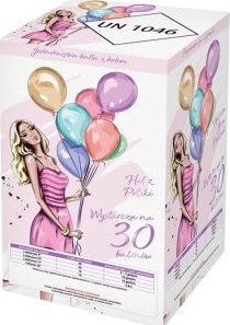 HELIUM na 30 balónků (o průměru 23cm)
