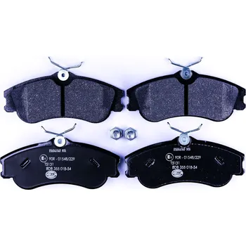 Brzdová destička Sada brzdových destiček, kotoučová brzda HELLA 8DB 355 018-541