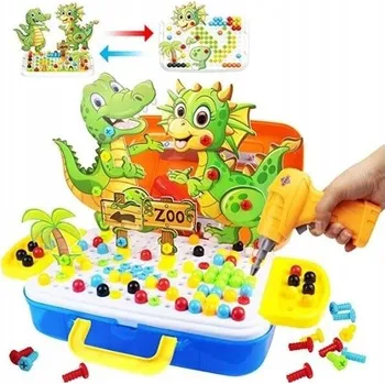 ostatní stavebnice Stavebnice ChRLD Dinosauří ZOO, 251 dílků