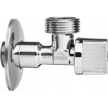 Ventil Rohový ventil Invena 1/2'' ZAWÓR KULOWY KĄTOWY CHROM