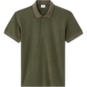 Pánská móda Celio Polo tričko Melune 1170427 Khaki XXL