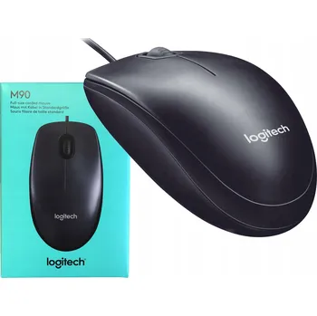 Myš Myš drátová Logitech M90 MYŠ K POČÍTAČI USB 1000 DPI