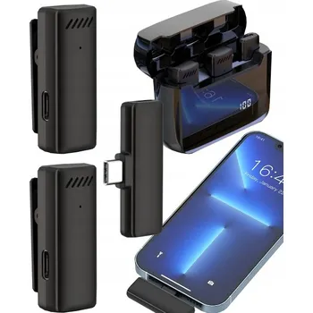 Mikrofon Klipový mikrofon Spreest S13 2T1R USBC