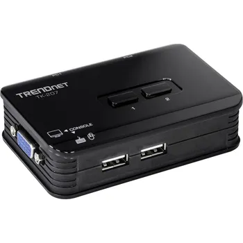 KVM přepínač TrendNet TK-207K přepínač KVM