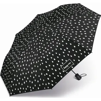 Deštník Happy Rain automatický skládací deštník s pouzdrem, vícebarevný