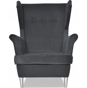 Křeslo Křeslo ušák Family Meble šedé