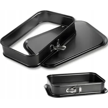 Forma na pečení FORMA NA DORT OBDÉLNÍKOVÁ FORMA NA PEČENÍ KOLÁČŮ S NEPŘILNAVÝM POVRCHEM 39X28