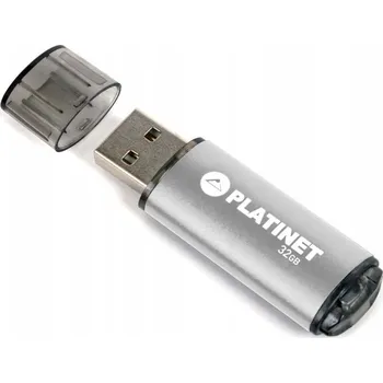 USB flash disk Flash disk Platinet x-depo 32 GB USB 2.0 stříbrný