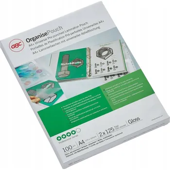 Laminovací fólie Lesklá laminovací Fólie A4 GBC