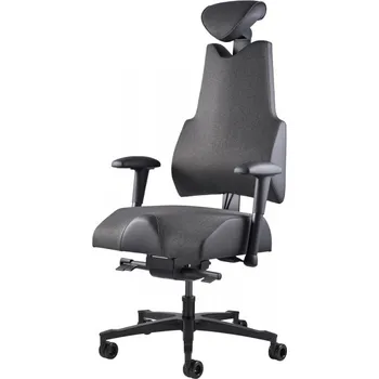 Zdravotní židle THERAPIA BODY+ EVO (XL) — látka, šedá