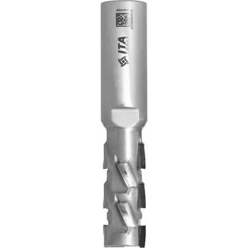 Příslušenství k frézce ITA TOOLS diamantová fréza Z2+2 D18 I43 L105 S20 mm / 4 spirály / pozitivní + negativní