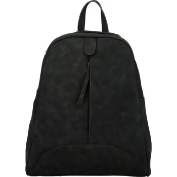 Městský batoh Dámský kabelko/batůžek černý - Paolo bags Kavaya černá