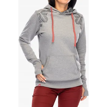 Dámská mikina Mikina s kapucí dámská Ocun Hoodie - grey paloma/silverscone S
