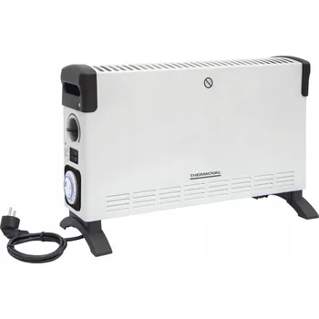 Přímotop Konvektorový ohřívač Thermoval 2000 W, bílý, černý