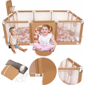 Dětská ohrádka Dětská Ohrádka Hřiště Koš Branky 400 míčků SELONIS BO-100X