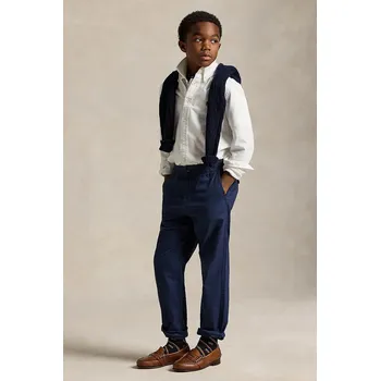 Dětské kalhoty Polo Ralph Lauren 323855803002 námořnická modř 59X, vel. 144-149