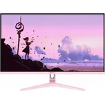 AROZZI NOVA herní monitor 32" 32T2K180 Pink/ LED/ 2560x1440/ 180Hz/ IPS/ 1000:1/ 1ms/ 2xHDMI/ DP/ růžový