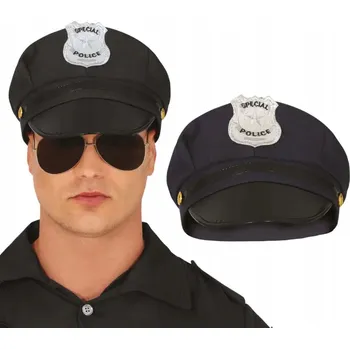 Karnevalový kostým ČEPICE POLICISTOVÉHO KOSTÝM KOSTÝM KARNEVAL PLES POLICISTA