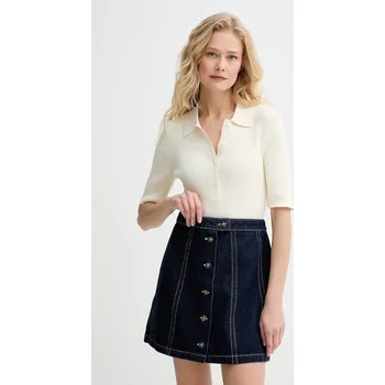 Bavlněné polo tričko A.P.C. polo danae COGDK.F23216 béžová 01X, vel. S