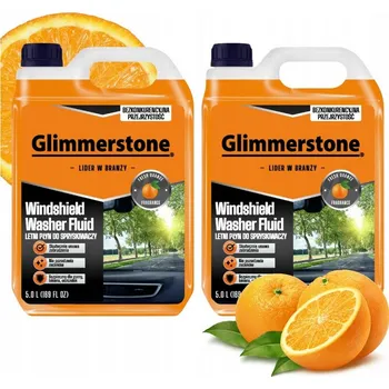 Směs do ostřikovače KVALITA - LETNÍ KAPALINA DO OSTŘIKOVAČŮ SKEL GLIMMERSTONE 10L SVĚŽÍ POMERANČ