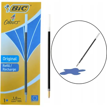 Náplň do psacích potřeb Náplň do propisky BIC modrá