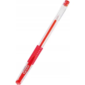 Gelová propiska červené Grand