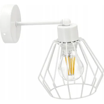 Nástěnné svítidlo Lampa Sufitowa Kinkiet ŚCIENNY LED DIAMANT BÍLÁ