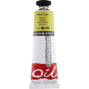 Olejová barva Daler & Rowney Graduate Oil 38 ml - yellow green 388