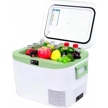 Lednice Přenosná Chladnička s Mrazákem Turistická Kompresorová 12V/24V/230V -18°C až 15°C