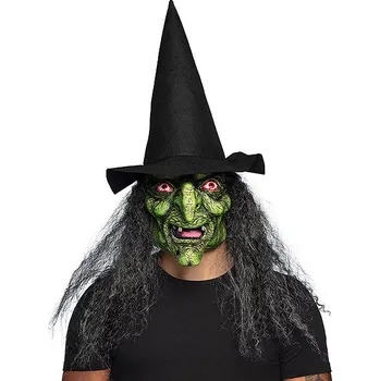 Karnevalová maska Boland Latexová maska čarodějnice Lucinda