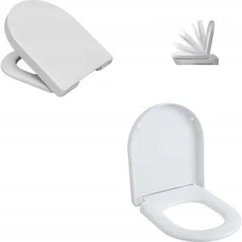 WC sedátko WC sedátko Hamberger Tropean bílé polypropylenové