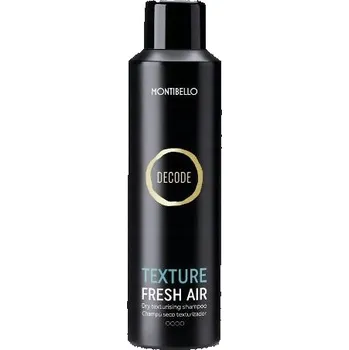 Šampon Montibello Decode Texture Fresh Air suchý šampon na vlasy 200 Ml