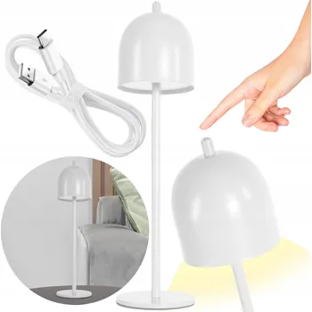 Lampička Stolní lampička TOOLIGHT APP1363-T bílá, výkon až 5 W