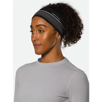 Čepice Nathan HyperNight Reflective Headband Black/Geo Print