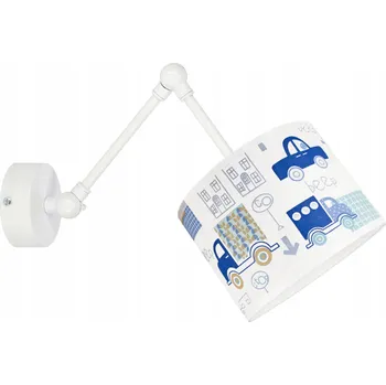 Nástěnné svítidlo Nástěnná lampa KINKIET lustr AUTÍČKA ŽLUTÁ stínidlo pohyblivé led nástěnné lampy