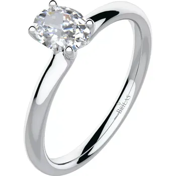 Prsten Suno W Briliant - zásnubní prsten z bílého zlata s brilianty