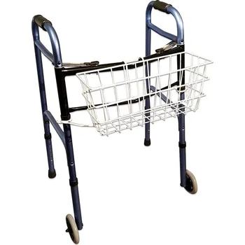 Chodítko pro seniory Drátěný košík na chodítko