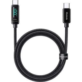 Datový kabel Mcdodo CA-8820 100W USB-C to USB-C cable, 1.2m (black)