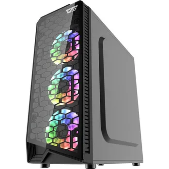 PC skříň Počítačová skříň Darkflash Water Square 5 (černá)