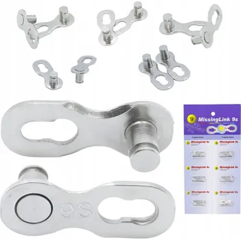 Řetěz na kolo Spojka řetězu jízdního kola VINI 9s chain connector blister 6 Ks