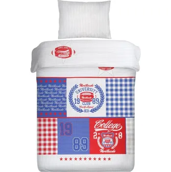 Povlečení POSTEĽNÁ SÚPRAVA DERICK 160X200 CM, 1 KS. 70X80 CM VIACFAREBNÉ