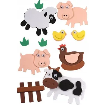 samolepka Titanum pěnové Samolepky 11 ks