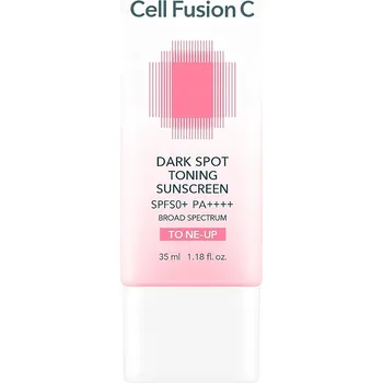 Přípravek na opalování Cell Fusion C Tónovací opalovací krém na tmavé skvrny SPF50+ PA +++ 2 x 35 ml