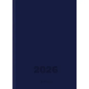 Diář Knižní diář A5 denní pro šéfa DTP, tmavě modrý Herlitz