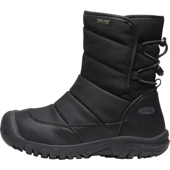Dětská móda Zimní bota Keen Puffrider WP black/Steel Grey 29