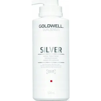 Vlasová regenerace Goldwell Silver 60Sec Maska pro Šedivé Vlasy 500ml